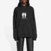 Pride-hettegenser, boksformet passform «Black» 651799TMVO31070