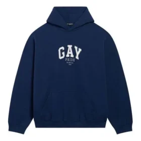 Pride-hettegenser med boksaktig passform «Navy» 651799TLV548561