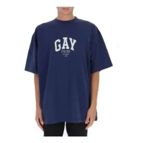 Pride T-skjorte, Boxy Fit «Navy» 651795TLV938561