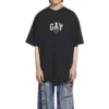 Pride-T-skjorte med boksy passform «Black» 651795TLV931000