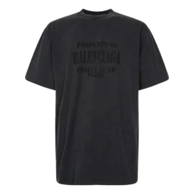 Property Vintage T-skjorte i stor passform «Washed Black» 641675TMVH81055