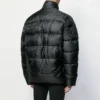 Pufferjakke med brodert logo «Black» 582998TFO061000