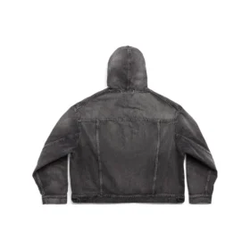 Pull-over-jakke «Black Japanese Denim» 719313TBP473340