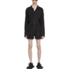 Pyjamas-shorts med logotrykk «Black» 719975TON041000