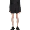 Pyjamas-shorts med logotrykk «Black» 719975TON041000