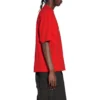 Qixi Crest T-skjorte, medium passform «Red» 612966TMVL46971