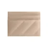 Quiltet Crush-kortholder «Beige» 766467210J02906