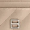 Quiltet Crush-kortholder «Beige» 766467210J02906