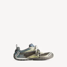 Radar Gradient Lines-sneakers for menn i brun/blå/gul/grå