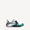 Radar Gradient Lines-sneakers for menn i lysegrå/grønn/svart