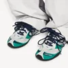 Radar Gradient Lines-sneakers for menn i lysegrå/grønn/svart