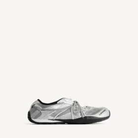 Radar slip-on-Sneakers for kvinner i grå/svart/hvit