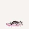 Radar slip-on-Sneakers for kvinner i rosa/svart