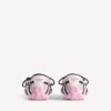 Radar slip-on-Sneakers for kvinner i rosa/svart