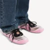 Radar slip-on-Sneakers for kvinner i rosa/svart