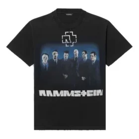 Rammstein Tyskland Band Crossover kortærmet svart 670943TLV511000