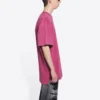 Retail Therapy Slit T-skjorte «Burgundy Black» 675016TLVB16165
