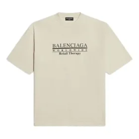 Retail Therapy T-skjorte med medium passform «Ivory Black» 612966TLVB19054