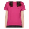 Retro kortærmet med lite logo, rosa 570796TBV435630