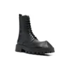 Rhino 25 mm snørestøvler «Black Smooth Calfskin» 712638WBB501000