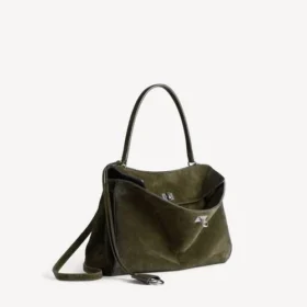 Rodeo-håndveske for kvinner, medium, i khaki
