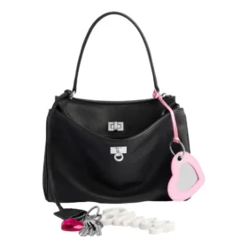 Rodeo liten håndveske med brukt-effekt og én charm «Black» 7897792AA831000