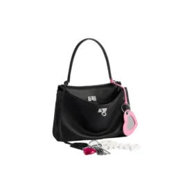 Rodeo liten håndveske med brukt-effekt og én charm «Black» 7897792AA831000