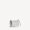 Rodeo-slingpochette for kvinner med rhinestones i røykgrå
