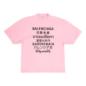 Rundhalset kortærmet rosa 641532TJVI31401
