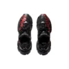 Runner Graffiti-sneakers «Svart og rødt mesh og nylon» 677403W3RBQ1060