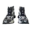 Runner High Top-Sneakers «Bicolor Black and White» 695764W3RH29010