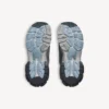 Runner-sneaker for menn i grå/marineblå/lyseblå