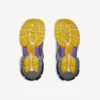 Runner-sneaker for menn i lilla/oransje/grå