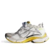 Runner Sneakers «Beige hvit gul nylon og semsket stoff» 772767W3RNY9170