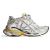 Runner Sneakers «Beige hvit gul nylon og semsket stoff» 772767W3RNY9170