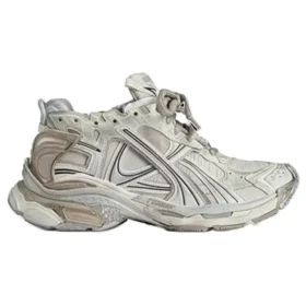 Runner Sneakers «Beige nylon med suede-lignende stoff» 772774W3RNY9797