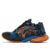 Runner Sneakers «Blå, oransje, svart mesh og nylon» 677403W3RB34719