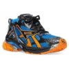 Runner Sneakers «Blå, oransje, svart mesh og nylon» 677403W3RB34719