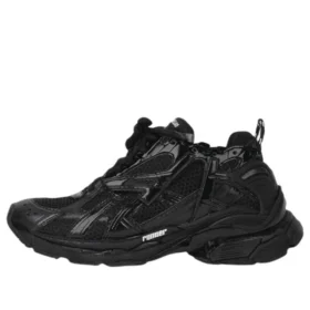 Runner Sneakers «Black Mesh and Nylon» 656063W3RA11000