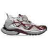 Runner Sneakers «Burgundy Grey White Mesh and Nylon» 677403W3RB39069
