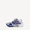 Runner-sneakers for menn i marineblå/rød/grå