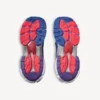 Runner-sneakers for menn i marineblå/rød/grå