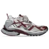 Runner Sneakers «Grey Burgundy Mesh and Nylon» 677402W3RB39069