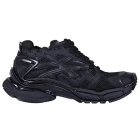 Runner Sneakers «Matte Black Mesh and Nylon» 677403W3RBT1000