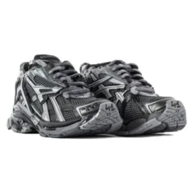 Runner Sneakers «Mørkegrå og svart mesh og nylon» 677403W3RBR1515