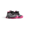 Runner Sneakers «Silver White Pink Mesh and Nylon» 677402W3RBW9155