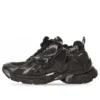 Runner Sneakers «Svart mesh og nylon med gjennomsiktig flerfarget dekor» 677402W3RB11000