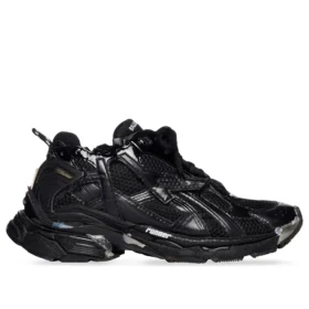 Runner Sneakers «Svart mesh og nylon med gjennomsiktig flerfarget dekor» 677402W3RB11000 Runner Sneakers «Svart mesh og nylon med gjennomsiktig flerfarget dekor» 677402W3RB11000