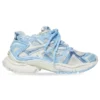 Runner Sneakers «White Baby Blue Mesh and Nylon» 677402W3RB29744