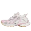 Runner Sneakers «White Baby Pink Mesh and Nylon» 677402W3RB39059